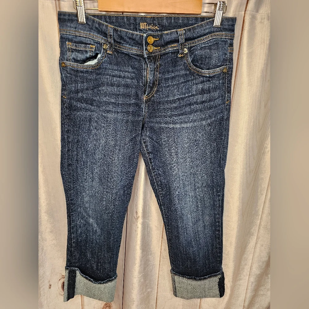 KUT FROM THE KLOTH Capri Crop Jeans - Picture 2 of 12